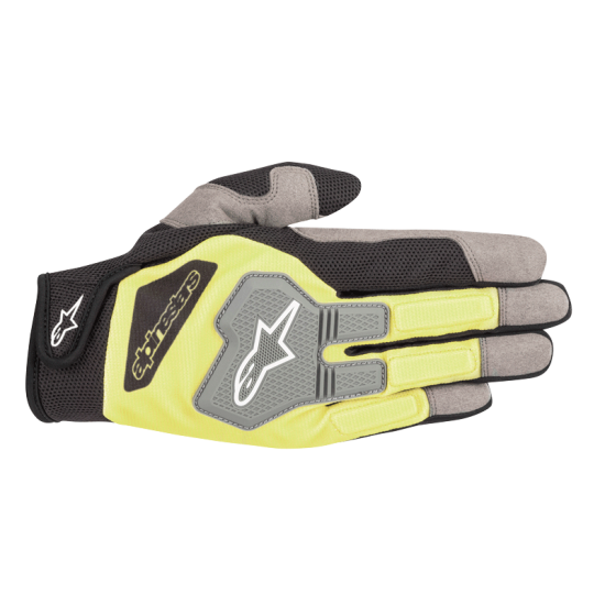 Alpinestars Engine Glove - Black Yellow Fluo Alpinestars Engine Glove - Black Yellow Fluo